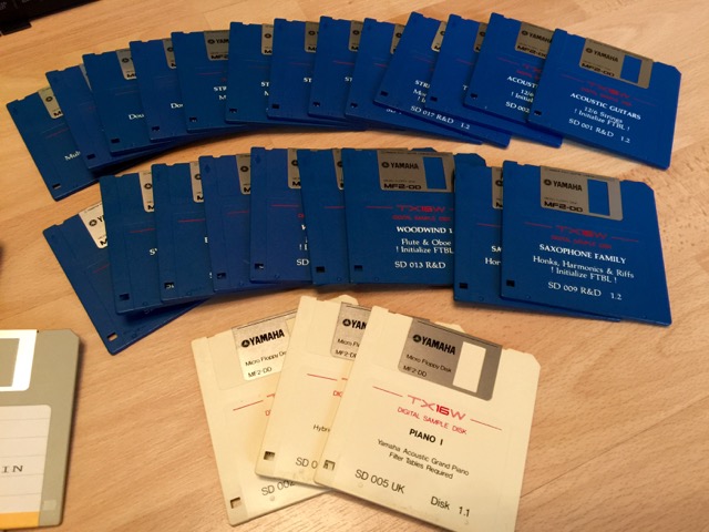 Original Yamaha Disk Library